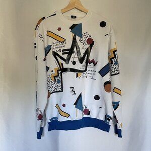 Vintage 80s Style Sweatshirt Crew Neck Large Screenshot men's size large